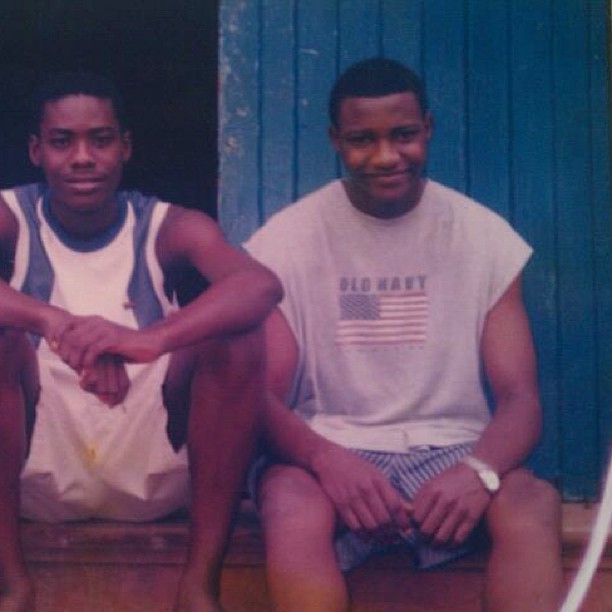 Photo Of John Dumelo In His Teenage Years