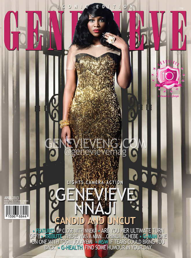 Genevieve Nnaji Rocks April Cover Genevieve Magazine