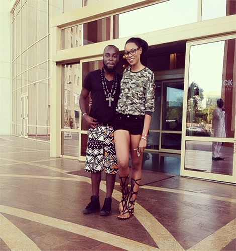 Yvonne Nelson Spotted With Tsatsu Tsikata's Son