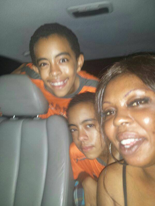 Original Afia Schwarzenneger And Her Sons