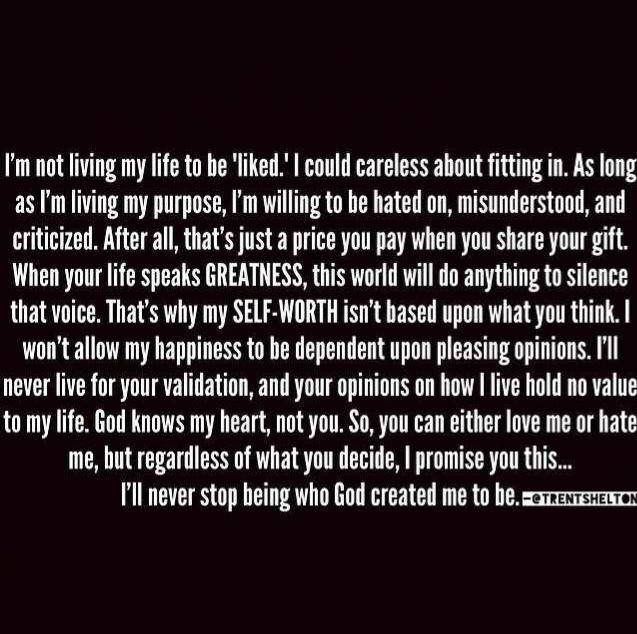 Don't Allow Your Happiness To Be Dependant On Pleasing Others
